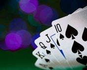 Royal flush of spades